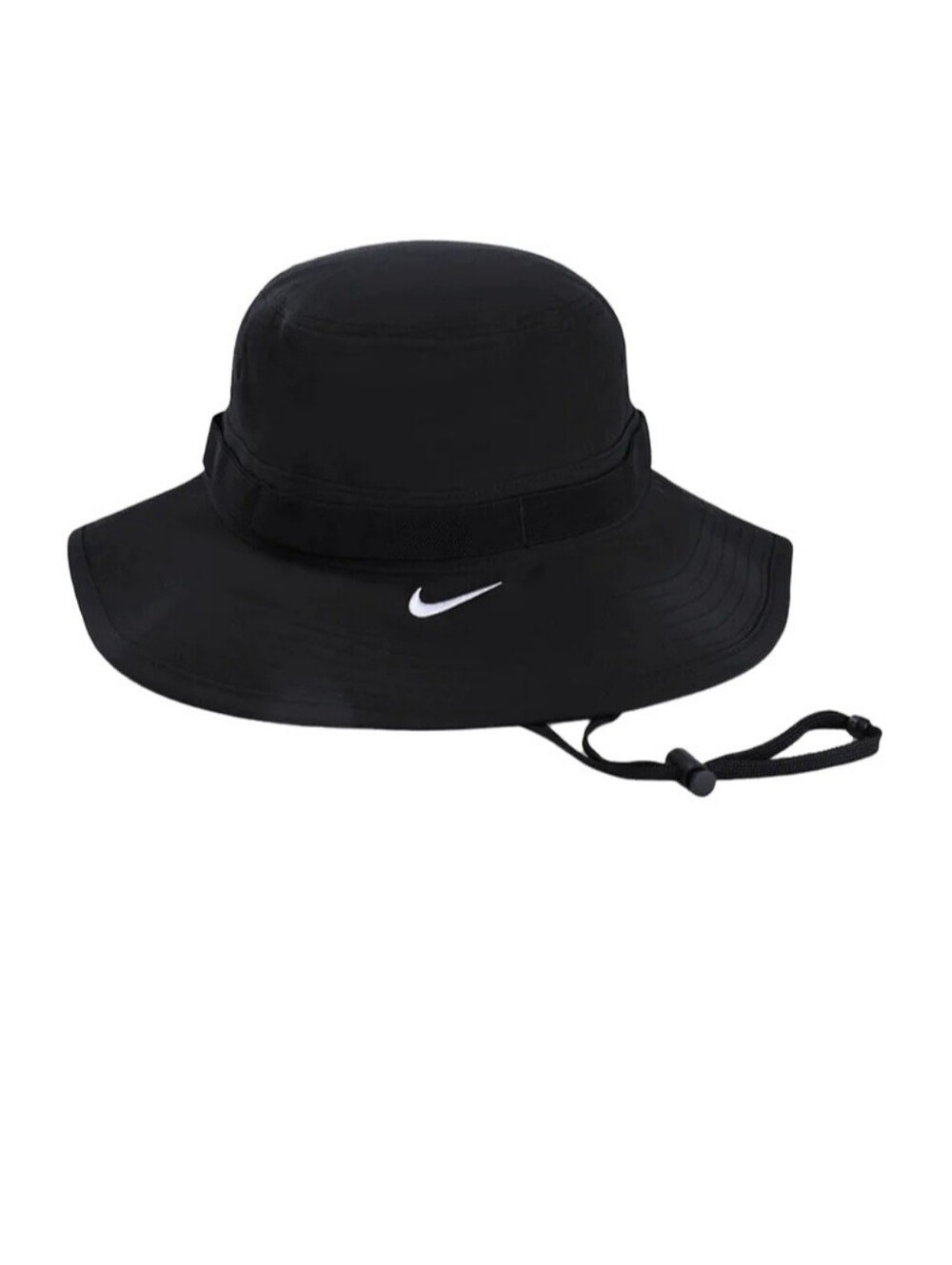 Nike Black Bucket Hat with Chin Strap - Men's Size  S / M